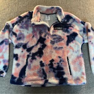 Kids Tie-Dye Fleece Pullover